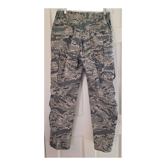 Military US Air Force Pants Mens 32 Combat Camo Utility Cargo Trouser Fatigues - Picture 1 of 11